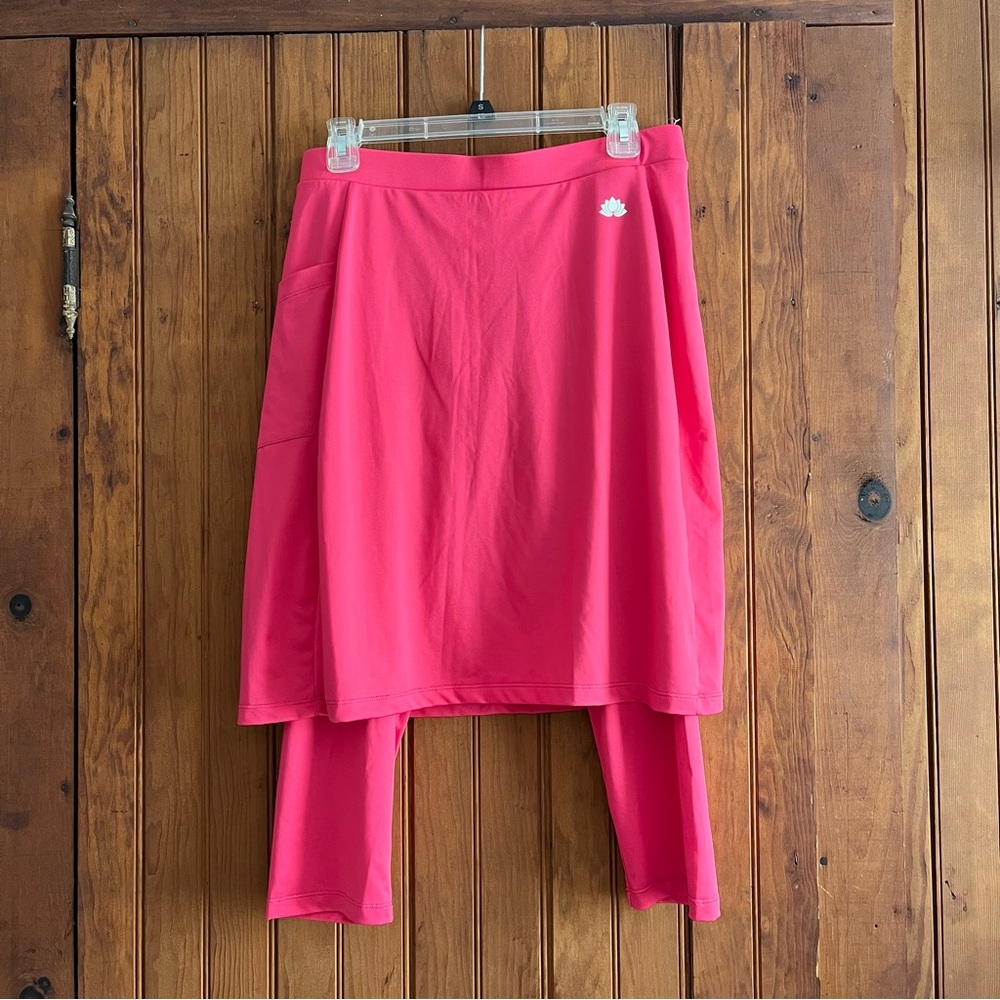 Pink Snoga Athletic Skirt with Attached Leggings